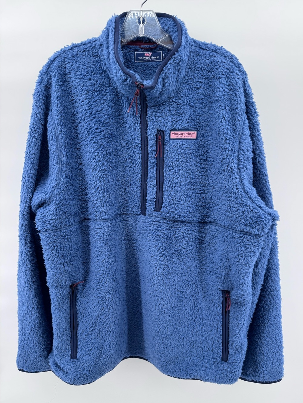 Vineyard Vines SuperShep Sherpa Quarter-Zip Pullover